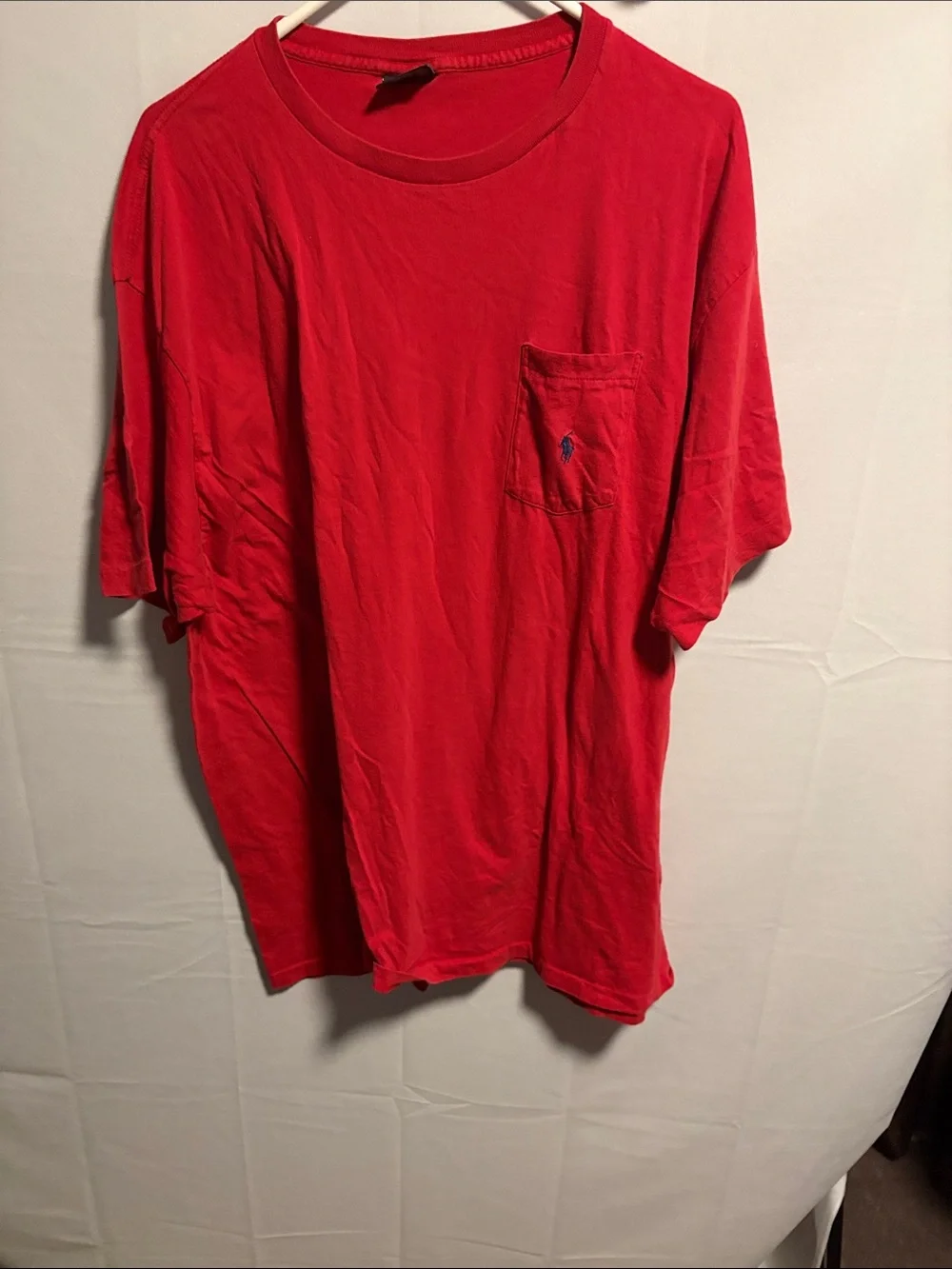 Polo by Ralph Lauren Red Short-Sleeve Pocket Tee